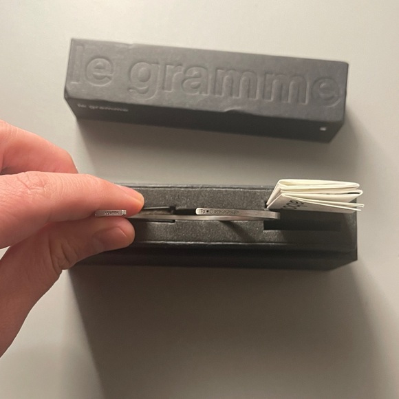 NWB-Legramme ribbon bracelet le 7g (Medium) - Picture 1 of 4